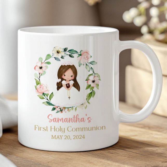 Mug Cadeau de Première Communion Fille Souvenir Religi (Créateur téléchargé)
