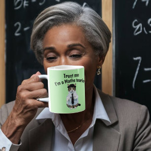 Mug Cadeau de professeur de mathématiques faites-moi c