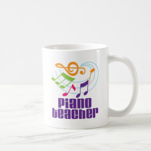 Mug Cadeau de professeur de piano