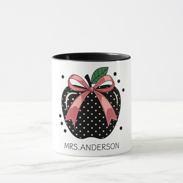 Mug Cadeau de professeur Pomme Coquette (Centre)
