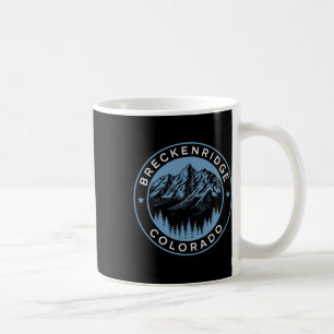 Mug Cadeau de randonnée camping tourisme ski Breckenri