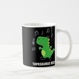 Mug Cadeau de récital de danse tap -tapasaurus Rex-din