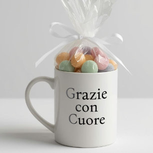 Mug Cadeau de Remerciement Chic pour Baby Shower Grazi
