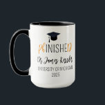 Mug Cadeau de remise de diplôme de doctorat 2025 Cadea<br><div class="desc">Célébrez des années de dévouement et de réussite avec cette tasse de remise de diplôme de doctorat - Promotion 2026 🎓☕ Une façon fière de marquer le moment où vous devenez "Dr". Cette tasse personnalisée fait un souvenir significatif pour les diplômés de doctorat, parfaite pour célébrer l'achèvement d'un parcours de...</div>