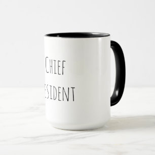 Mug Cadeau de résidence en chef