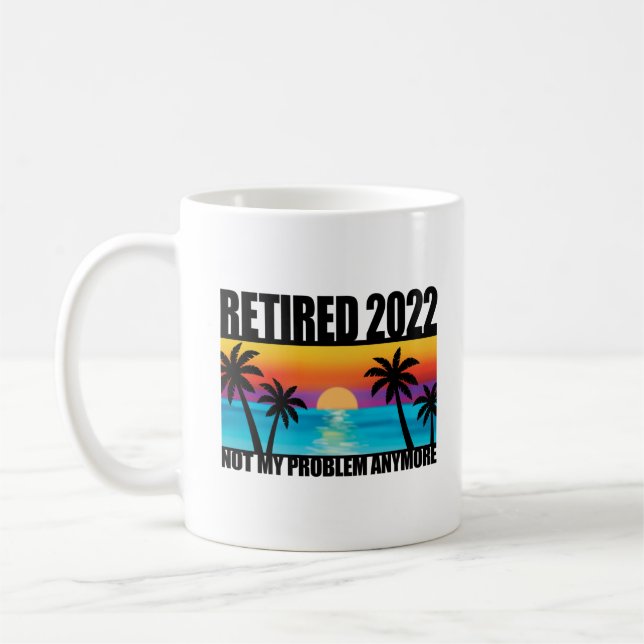Mug Cadeau De Retraite 2022 Pour Hommes Et Femmes Drôl (Gauche)