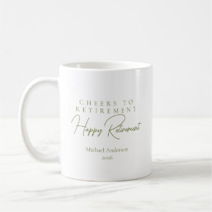 Mug Cadeau de retraite à trinquer