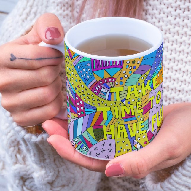 Mug Cadeau de retraite, Affirmation positive, amusemen (Créateur téléchargé)