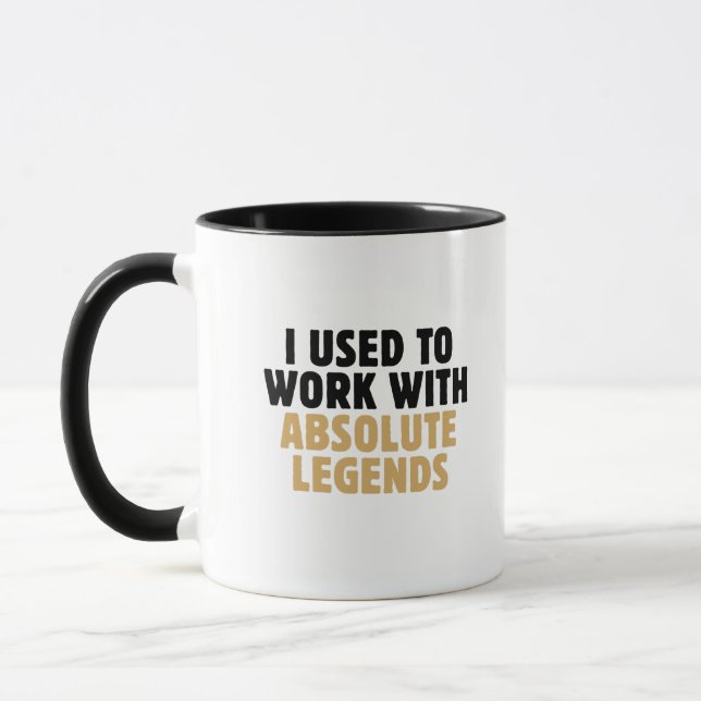 Mug Cadeau de retraite amusant pour collègue patron (Gauche)