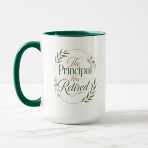 Mug Cadeau de retraite personnalisé pour directeur d'é
