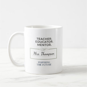 Mug Cadeau de retraite personnalisé pour enseignant. É