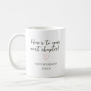 Mug Cadeau de retraite personnalisé pour le chapitre s