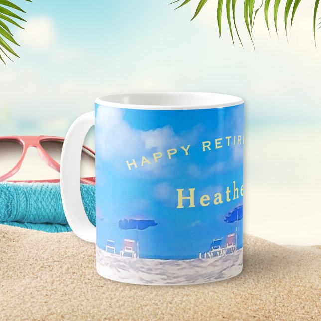 Mug Cadeau de retraite sur mesure (Créateur téléchargé)