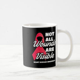 Mug Cadeau de sensibilisation à la maladie cardiaque T
