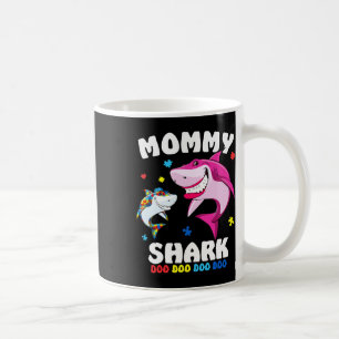 Mug Cadeau de Sensibilisation sur l'autisme de requin