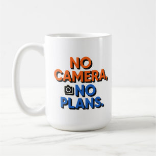 Mug Cadeau de style de vie créatif sans caméra ni plan