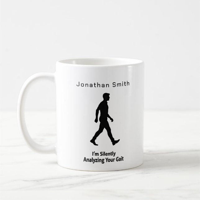 Mug Cadeau de thérapie physique avec citation drôle de (Gauche)