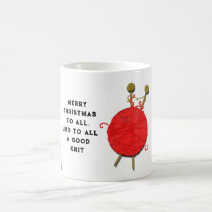 Mug Cadeau de vacances de tricot