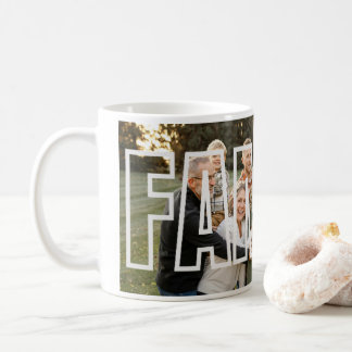Mug Cadeau de vacances moderne graphique unique de pho