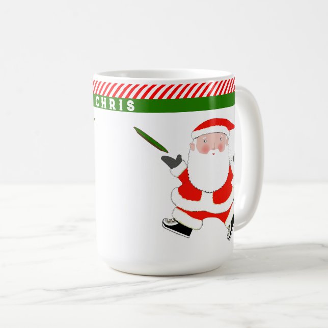 Mug Cadeau de vacances Ultimate Frisbee (Devant droit)