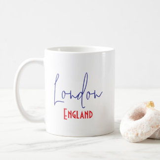 Mug Cadeau de voyage commémoratif Londres, Angleterre,