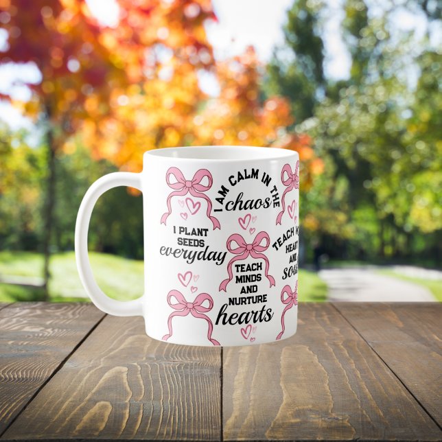 Mug Cadeau d'enseignant personnalisé avec affirmation  (Créateur téléchargé)