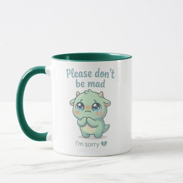 Mug Cadeau d'Excuse Mignon “S'il vous plaît, ne so (Gauche)