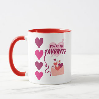 Mug Cadeau d'oiseaux d'amour