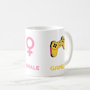 Mug Cadeau drôle d'art pixel pour joueur masculin fémi