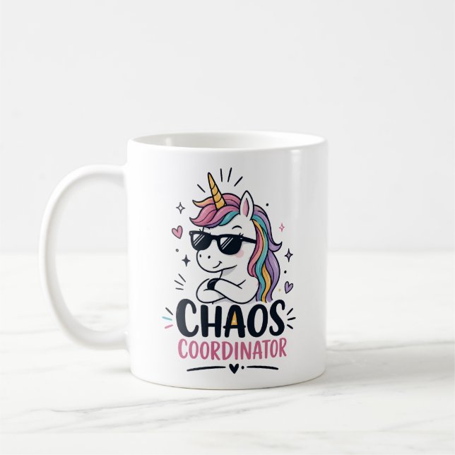 Mug Cadeau drôle de bureau pour professionnel administ (Gauche)