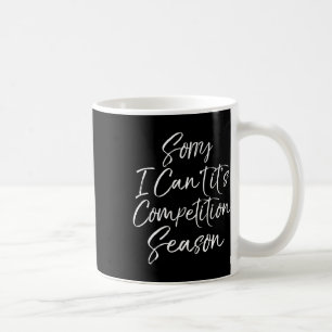Mug Cadeau drôle de compétition de pom-pom girls Désol