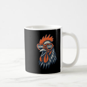 Mug Cadeau drôle de coq jour de jeu pour hommes et fem