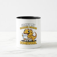 Cadeau drôle de dragon barbu pour amateur de repti