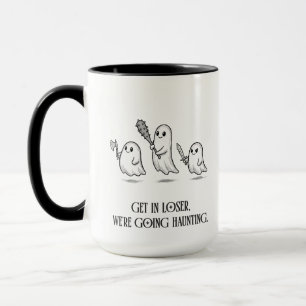 Mug Cadeau drôle de fantôme de fille méchante hantée