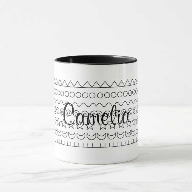 Mug Cadeau drôle de farce sarcastique avec message cac (Centre)