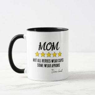Mug Cadeau drôle de fête des mères pour maman héroïne 