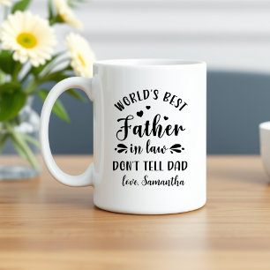 Mug Cadeau drôle de fête des pères pour un beau-père l