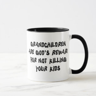Mug Cadeau drôle de grands-parents
