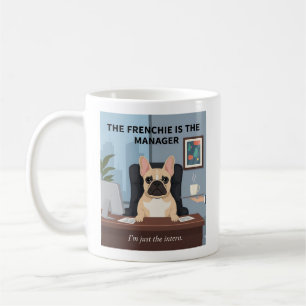 Mug Cadeau drôle de maman de chien gestionnaire French