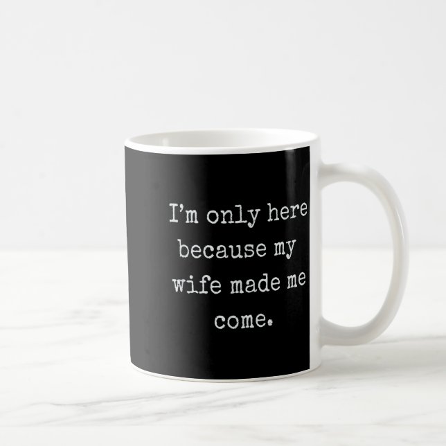 Mug Cadeau drôle de mari de la part de l'épouse  (Droite)