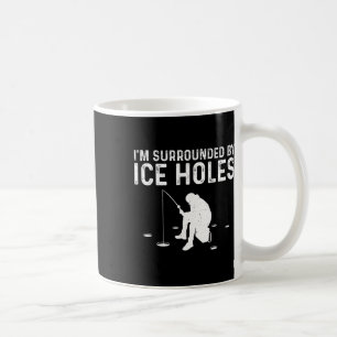 Mug Cadeau drôle de pêche sur glace pour hommes femmes