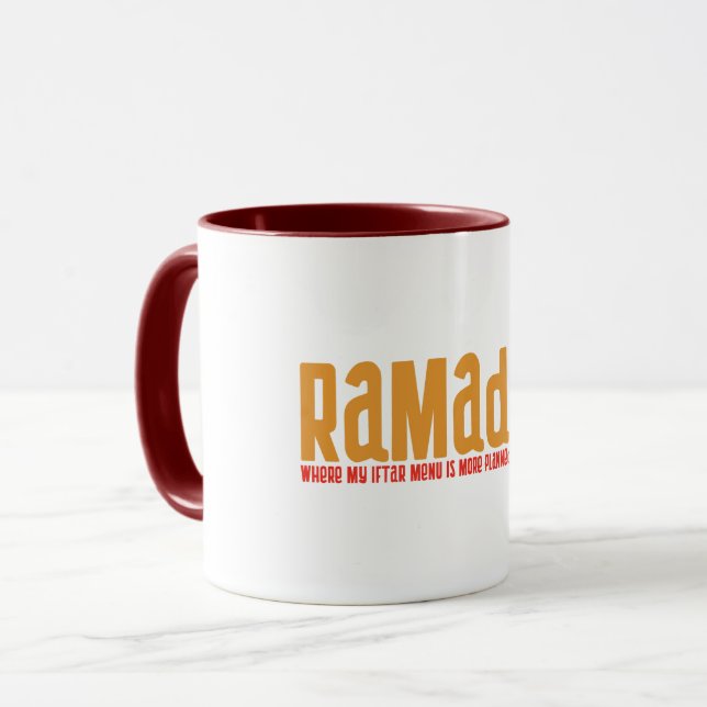 Mug Cadeau drôle de Ramadan (Devant gauche)