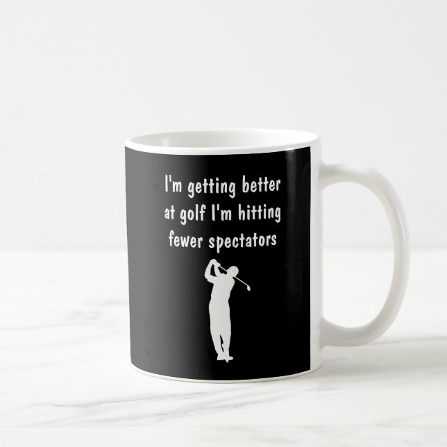 Mug Cadeau drôle d'exécutif de golf (Droite)