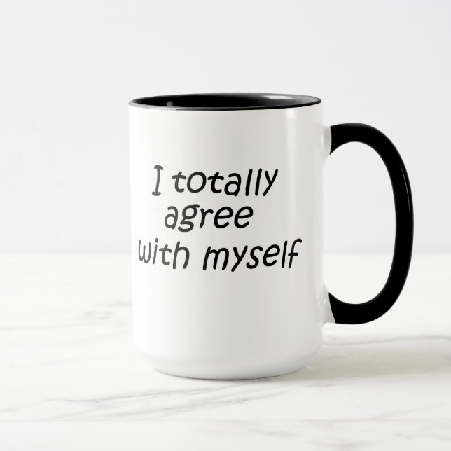 Mug Cadeau drôle d'humour de bâillon de nouveauté de (Droite)