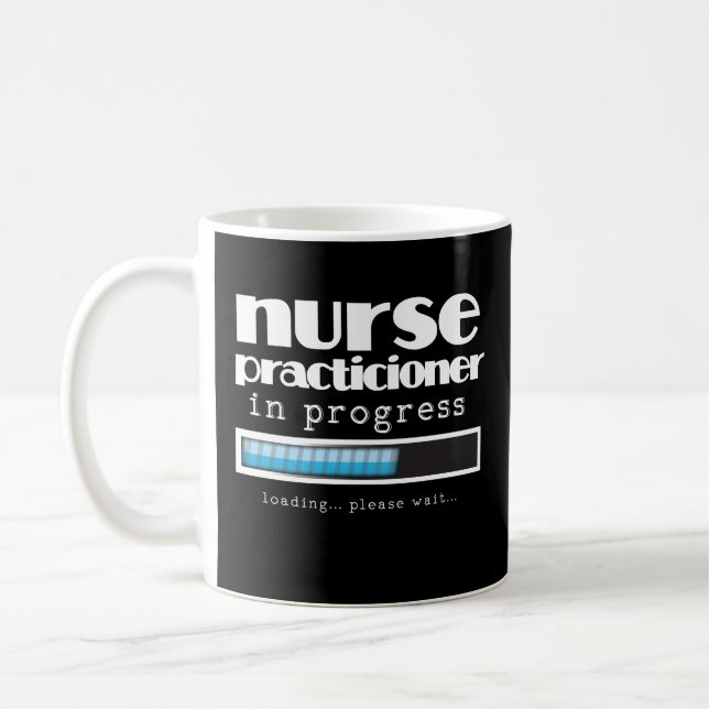 Mug Cadeau drôle en cours d'étudiant de praticienne (Gauche)