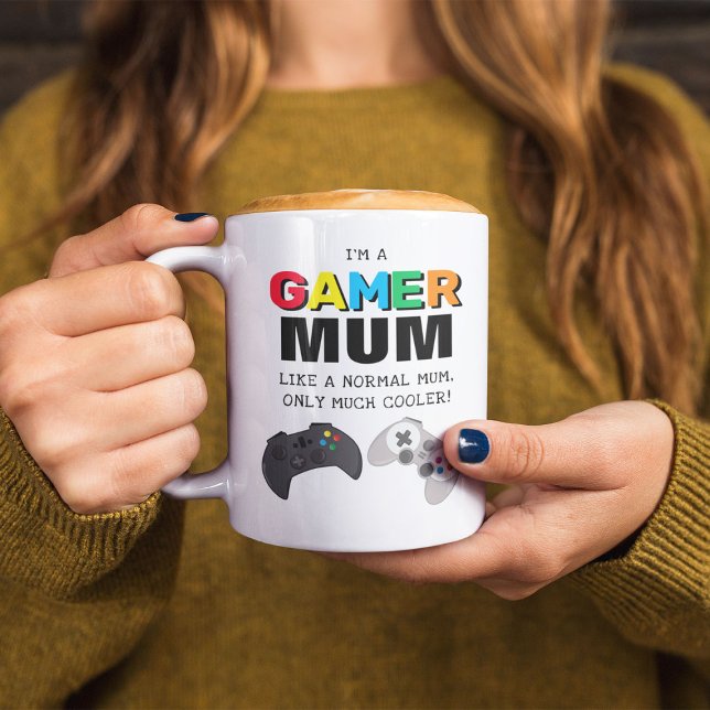 Mug Cadeau drôle et cool pour 'Maman Gamer' (Créateur téléchargé)
