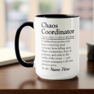 Mug Cadeau drôle et personnalisé pour coordinateur de 