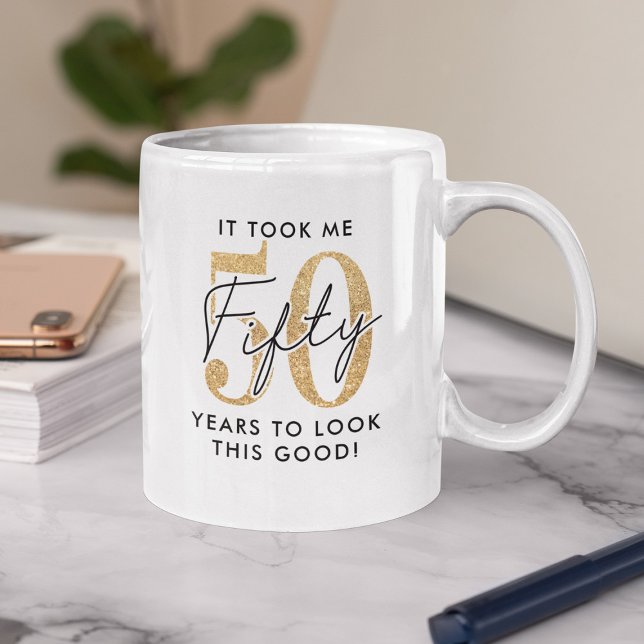 Mug Cadeau drôle pour 50 ans (Créateur téléchargé)