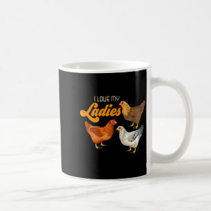 Mug Cadeau drôle pour agriculteur - J'aime le poulet d