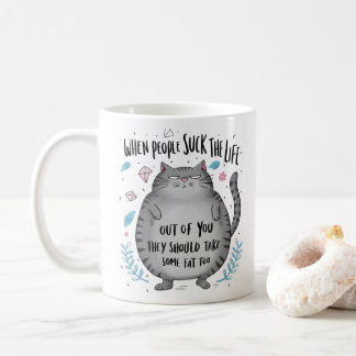 Mug Cadeau drôle pour amateur de chats